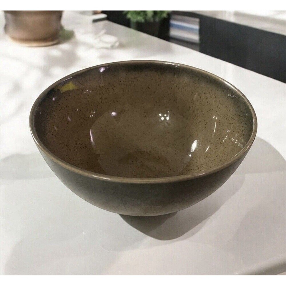 THRESHOLD Victoria Speckle Soup Cereal Bowl Stoneware Brown 6 1/8”